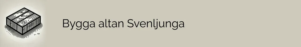 Bygga altan Svenljunga